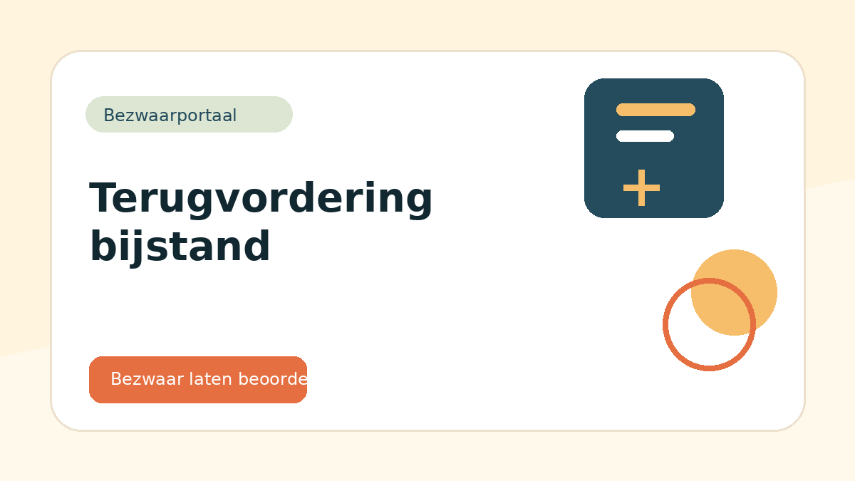 terugvordering bijstand